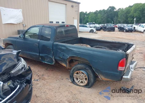 2001 Dodge Dakota Slt/Sport from USA, damaged, VIN 1B7GL22X61S168128